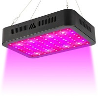 LED Grow Light, 1000W Triple Chips Full Spectrum LED Grow Lamp with UV&IR and Double Cooling Fans for All Growing Phases of Indoor Veg and Flower(1...
