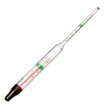 MECO(TM) Aquarium Glass Hydrometer Fish Tank Water Temperature Thermometer Salt Marine