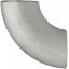 Stainless Steel 304/304L Butt-Weld Pipe Fitting, Long Radius 90 Degree Elbow, Schedule 40, 1" Pipe Size