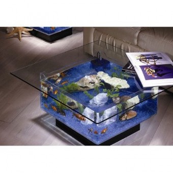 25 Gallon Aqua Coffee Table Aquarium Tank