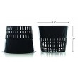 Milliard 3.75in. Hydroponic/Orchid Slotted Net Pot / Net Cup - 20 Pack