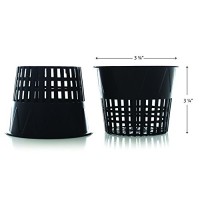 Milliard 3.75in. Hydroponic/Orchid Slotted Net Pot / Net Cup - 20 Pack