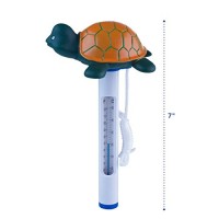 MILLIARD Floating Pool Thermometer Turtle, Large Size with String, for Outdoor / Indoor Swimming Pools, Hot Tub, Spa, Jacuzzi and Pond