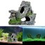 Mimgo Aquarium Mountain Coral Reef Rock Cave Stone Moss Fish Tank Ornament Decoration