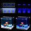 Mingdak Aquarium Lights LED Fish Tank hood light for Freshwater and Saltwater, universal Extendable stands, 36 Leds,11-inch,Lighting Color white an...