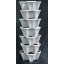 4 Tier Mr Stacky Vertical Planter with Grow Medium- Great for Vegetables, Strawberries, and Lettuces. Vertical Hydroponic Planter