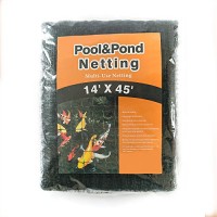 Gardener House Large Swimming Pool Leaf Net-Cover The Pond Away Form The Birds,Owls- Black 14' x 45'