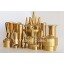 NAVADEAL 3/4 DN20 Brass Cluster Water Fountain Nozzle Spray Pond Sprinkler - For Garden Pond, Amusement Park, Museum, Library