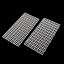 OBANGONG 6 Pcs Grid Divider Tray Egg Crate Louvre Aquarium Fish Tank Bottom Isolation