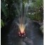 Ocean Mist MAGIC POND FLOATING FOUNTAIN PJ2000-6C Includes 1580 GPH Pump, 360 RBG LEDs in Light Ring, Auto Color Change, Nozzles, 33 Foot Power Cords