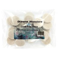 Oceans Wonders 20-Piece Coral Frag Disks