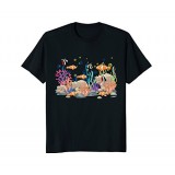 Mens Cool: Clown Fish Coral Reef Tropical Fish Shirt Outfit Gift 2XL Black