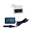 LCD Digital Embedded Thermometer Hygrometer Probe for Incubator Aquarium Poultry Reptile