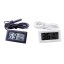 LCD Digital Embedded Thermometer Hygrometer Probe for Incubator Aquarium Poultry Reptile