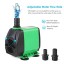 PEDY 800GPH (3000L/H) Submersible Water Pump For Pond, Aquarium, Fish Tank Fountain Water Quiet Pump Hydroponics, 24W