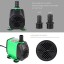 PEDY 800GPH (3000L/H) Submersible Water Pump For Pond, Aquarium, Fish Tank Fountain Water Quiet Pump Hydroponics, 24W