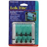 PENN PLAX Lok Tite Plastic 4-Way Air Control Gang Valve Aquarium Pump Accessories
