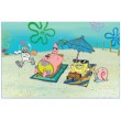 Penn Plax SpongeBob Squarepants Beach Aquarium Background