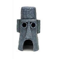 Penn Plax Squidward's Easter Island Home Ornament