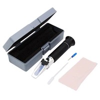 PENSON & CO. Salinity Refractometer for Aquarium, Fish Tank Seawater ATC Hydrometer Dual Scale (1.0 to 1.070 S.G.)