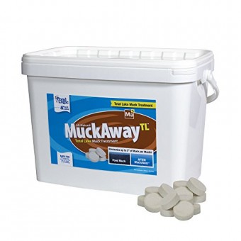 Pond Logic MuckAway Total Lake Muck Reducer Pellets, 36 lbs