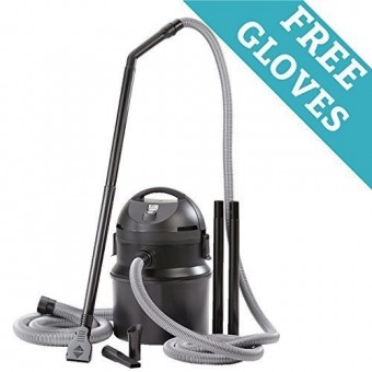 Professional 1400 Watt Premium Pond & Muck Vacuum Cleaner w/Free Pond Cleaning Gloves