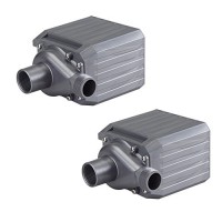 (2) PONDMASTER Supreme PM-24 2400 GPH Mag Drive Pond Aquarium Max Pumps | 02750