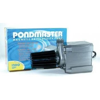 PondMaster 02722 1200 Gph Magnetic-Drive Utility Pump