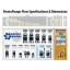 PonicsPump Submersible Pump with for Hydroponics, Aquaponics, Fountains, Ponds, Statuary, Aquariums & more. Comes with 1 year limited warranty. (40...