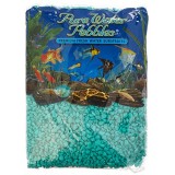 Pure Water Pebbles Aquarium Gravel, 5-Pound, Turquoise