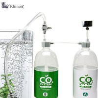 DIY Pressurized CO2 System --- Effective CO2 Generator Kit by SunGrow - Includes caps, valves, 3-way connector, tubing & pressure gauge - Creates a...