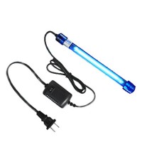 11W US Plug Waterproof IP68 UV Sterilizer light, Aquarium Water Clean Lamp Submersible Sterilization for Fish Tank Filter Pump (11W)