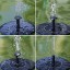 Solar Fountain Pump,Free Standing Solar Powered Bird Bath Fountain Water Pump,1.4W Solar Outdoor Floating Fountain Pump Kit,for Garden, Pool, Pond,...