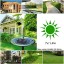 Solar Fountain Pump,Free Standing Solar Powered Bird Bath Fountain Water Pump,1.4W Solar Outdoor Floating Fountain Pump Kit,for Garden, Pool, Pond,...