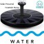 Solar Fountain Pump,Free Standing Solar Powered Bird Bath Fountain Water Pump,1.4W Solar Outdoor Floating Fountain Pump Kit,for Garden, Pool, Pond,...