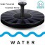 Solar Fountain Pump,Free Standing Solar Powered Bird Bath Fountain Water Pump,1.4W Solar Outdoor Floating Fountain Pump Kit,for Garden, Pool, Pond,...