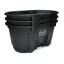 Rubbermaid Commercial FG424288BLA Structural Foam Stock Tank, 100 Gallon Capacity, 53" Length x 25" Height, Black