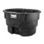 Rubbermaid Commercial Stock Tank, 70 Gallon, Structural Foam, Black, (FG424400BLA)