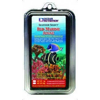 SEAWEED SELECT RED MARINE ALGAE - .28 OZ, 2 PACK, AQUARIUM, FREEZE DRIED FISH FOOD, OCEAN NUTRITIO