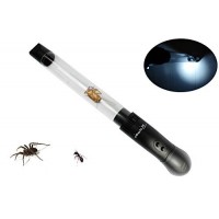 Seicosy Bug Catcher Vacuum Insect Trap and Spider Catcher with LED Back Flashlight (Battery Not Included)