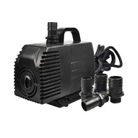 Simple Deluxe 1056 GPH UL Listed Submersible Pump with 15' Cord, Water Pump for Fish Tank, Hydroponics, Aquaponics, Fountains, Ponds, Statuary, Aqu...