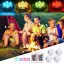 Submersible LED Lights [4 Pack] Waterproof light Multi Color Battery Operated Remote Control Wireless 10-LED Reusable light for Party,Vase,Christma...