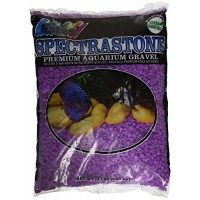 Spectrastone Permaglo Lavender Aquarium Gravel for Freshwater Aquariums, 5-Pound Bag