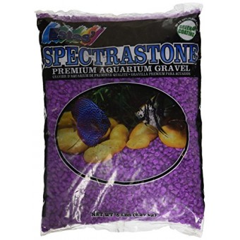 Spectrastone Permaglo Lavender Aquarium Gravel for Freshwater Aquariums, 5-Pound Bag