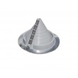 #2 Round Gray Zip-Seal Pipe Flashing (3/8" - 4 1/2")