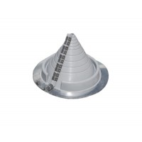 #2 Round Gray Zip-Seal Pipe Flashing (3/8" - 4 1/2")