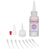 Starbond EM-02 Super Fast Thin, PREMIUM Instant CA (Cyanoacrylate Adhesive) Super Glue plus Extra Cap and Microtips, 2 oz. (For Woodturning, Pen Tu...