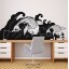 Japanese Koi Fish Wave Wall Decal Sticker 60in Tall X 141in Wide. #OS_MB118B