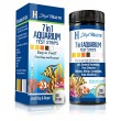 Stript Health 7-Way Aquarium Test Strips 100 Count - Easily Test Your Salt/Fresh Water Tank - Spend More Time Enjoying Your Fish - One Simple Strip...