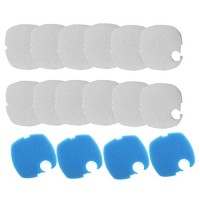 16PCS Aquarium Replacement Filter Pads for SUNSUN GRECH HW-304 HW404B